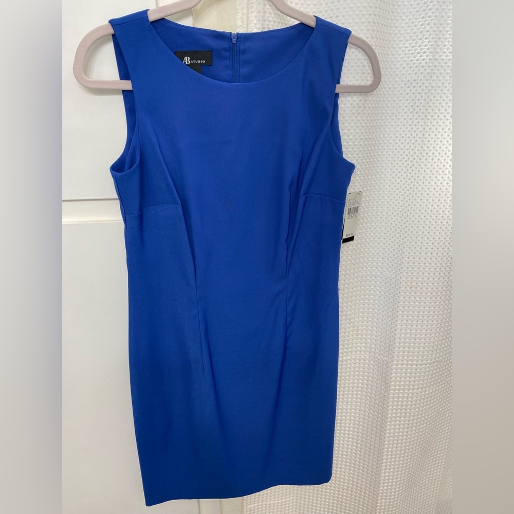 Cobalt Blue Sheath Dress
